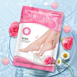 image-efero foot mask, horny calluses, dead skin, rose foot mask, putimi manufacturer, Longwei