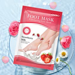 image-efero foot mask, horny calluses, dead skin, rose foot mask, putimi manufacturer, Longwei