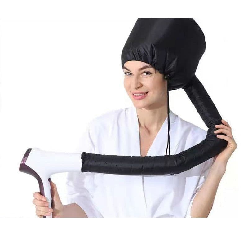 image-Hair Drying Cap - Starry Pink