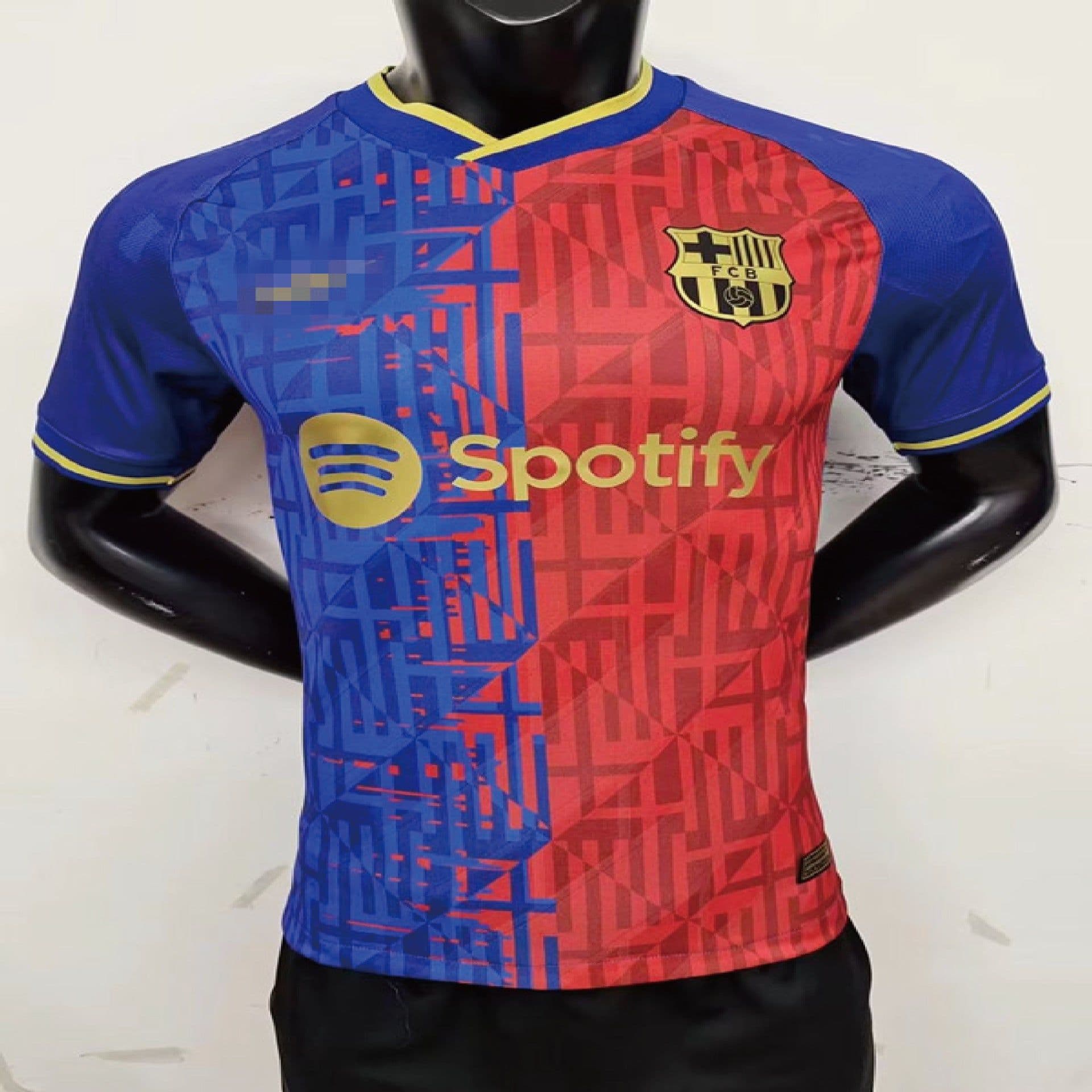 image-23-24 Barcelona football jersey adult-children's top home and away special edition DIY