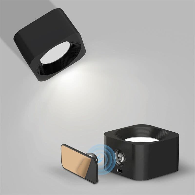 image-USB LED Bedside Night Light - Touch Control Magnetic