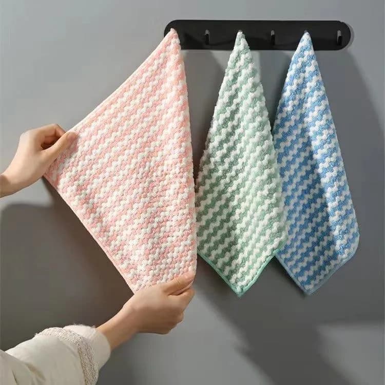 image-Cationic Dishcloth - Water Absorbent Double-Sided
