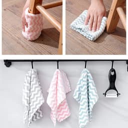 image-Cationic Dishcloth - Water Absorbent Double-Sided
