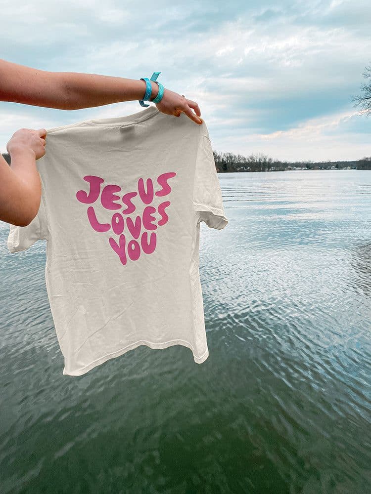 image-Women's Cotton T-Shirt - White Short Sleeve Loose XXL