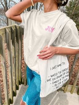 image-Women's Cotton T-Shirt - White Short Sleeve Loose XXL
