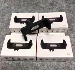 image-Car Phone Holder For Phone In Car Air Vent Mount Stand No Magnetic Mobile Phone Holder Universal Gravity Smartphone Cell Support