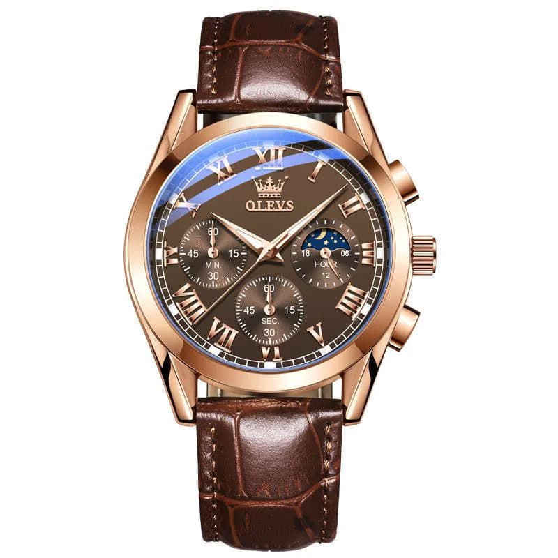 image-Fashion Waterproof High Quality Men's Quartz Watch