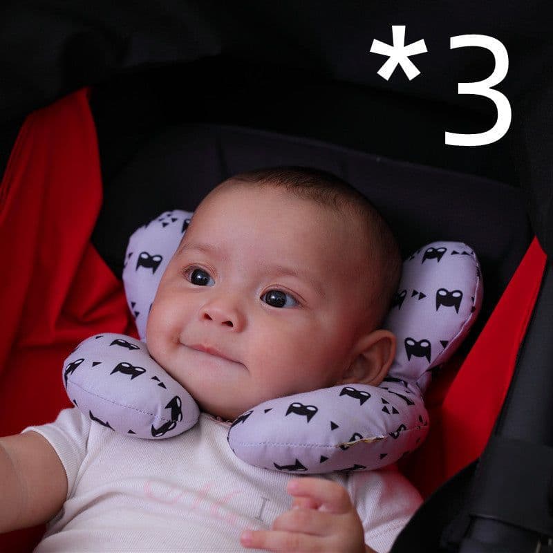 image-Protective Baby Pillows Travel Car U-shaped Support Cushion