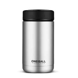 image-ONE IS ALL Men Gift Bottles 400ml Insulated Cup 304 Stainless Steel Mug Water Bottle Vacuum Flask Coffee Wine Mug