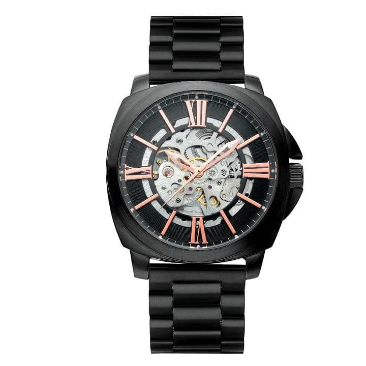 image-Automatic Mechanical Movement Luminous Waterproof Watch