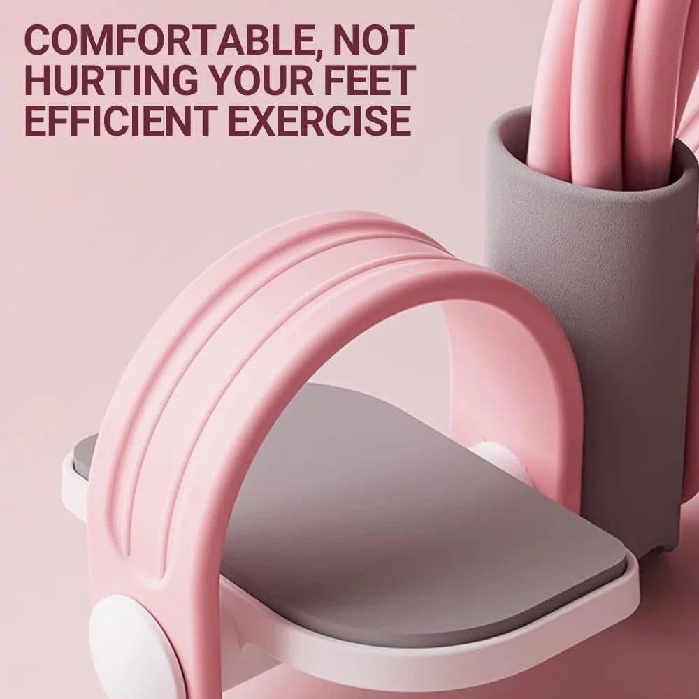 image-Woman Yoga Pedal Puller Portable Resistance Band Exercise At Home Tension Rope Multifunctional Exercise Equipment
