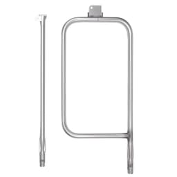 image-VEVOR Grill Burner Tube for Weber Q3200, Q300 (2013 & earlier), Q320, Q3000 (2014 & newer), 23.75 inch 304 Stainless Steel Tube Burner for Weber 404341, 57060001, 586002, Replacement Part 60036, 80385