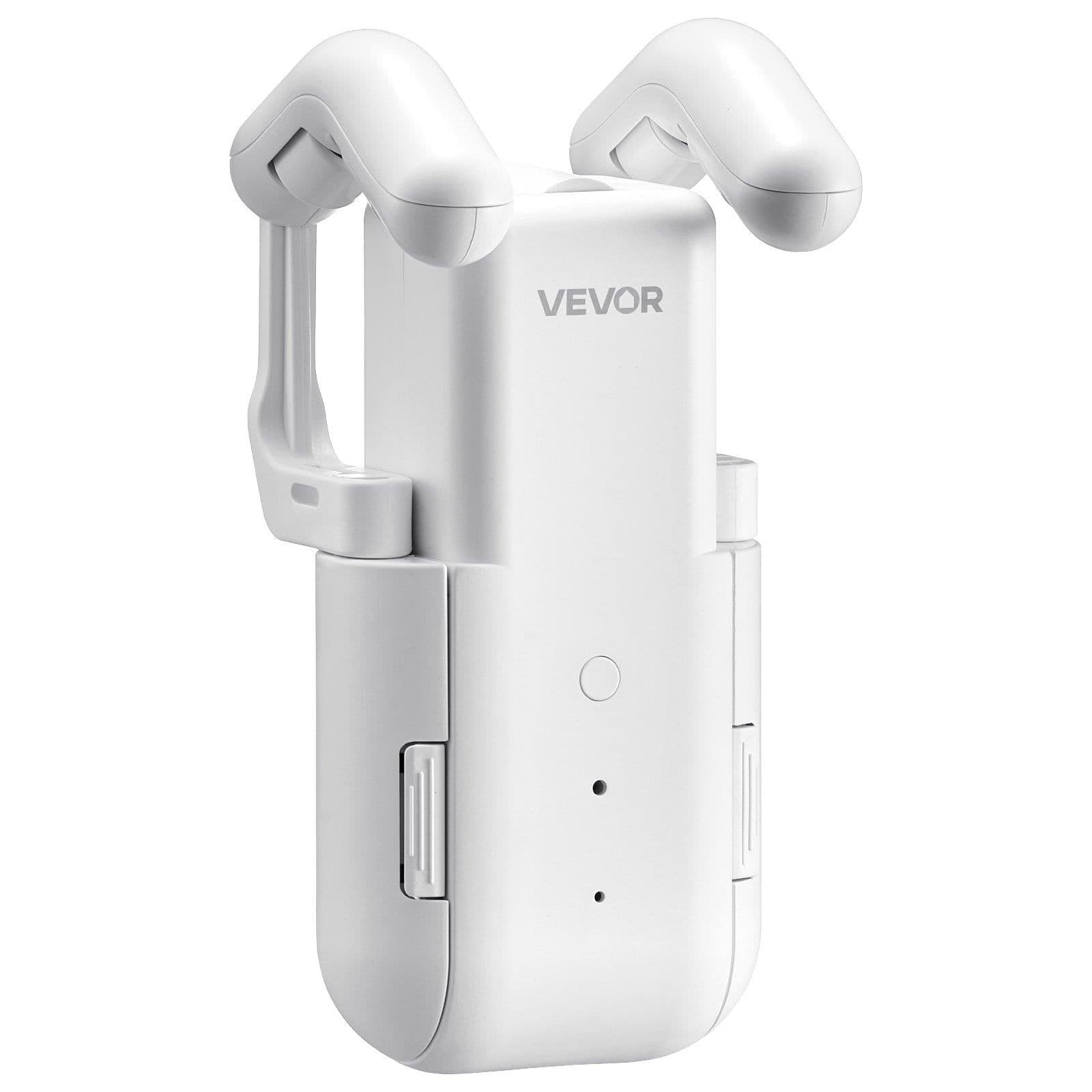 image-VEVOR Automatic Curtain Opener, APP and Remote Control, Hub Included, Electric Smart Curtain Opener Compatible with Alexa and Google Home, Timed Opening and Closing, Silent Mode, for Roman Rods