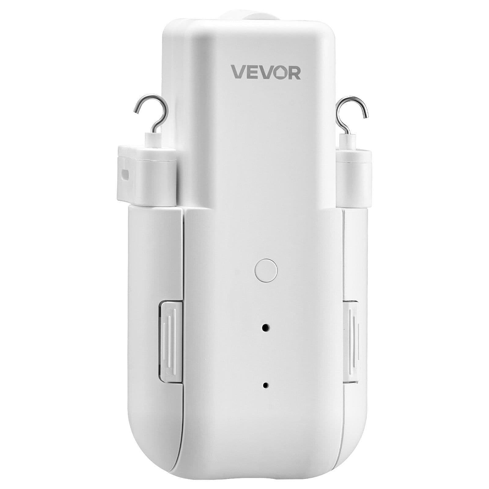 image-VEVOR Automatic Curtain Opener, 2 Pack, APP and Remote Control, Hub Included, Electric Smart Curtain Opener Compatible with Alexa and Google Home, Timed Opening and Closing, for Roman Rods, U/I Rails