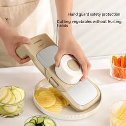 image-Multi-function Vegetable Chopper Shredded Potatoes Grater
