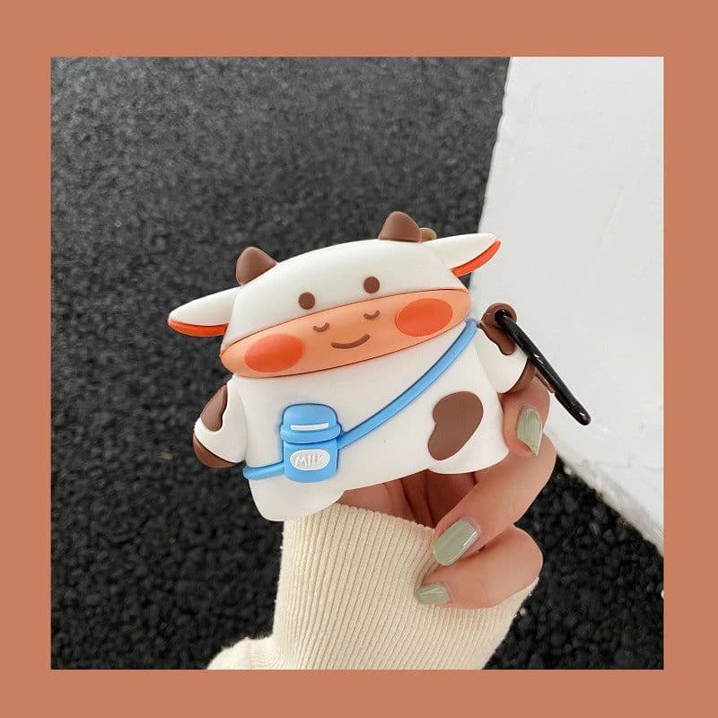 image-Cute Cow Suitable Protective Cover 2nd 3rd Generation