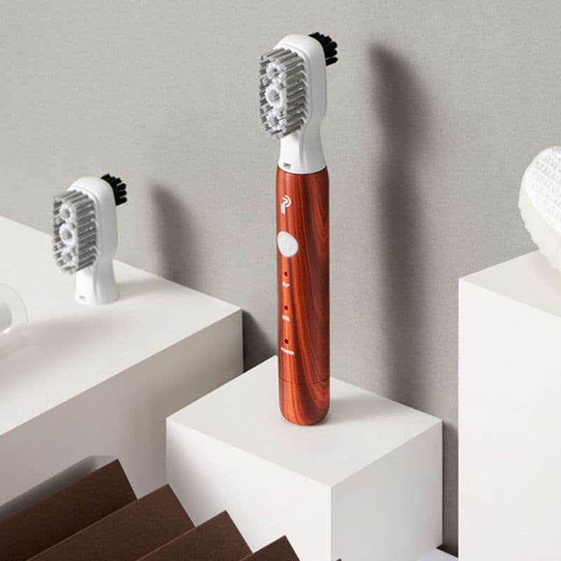 image-Vibration Shoe Brush Shoe Cleaner Multifunctional Cleaning
