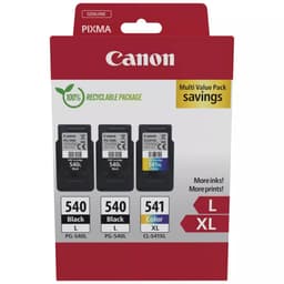 image-Original Ink Cartridge Canon PG-540LX2/CL-541XL Black/Cyan/Magenta/Yellow