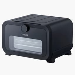 image-VEVOR Pizza Oven, 8 Presets Electric Pizza Ovens Air Fry Combo, 12-Inch Indoor Pizza Maker Smart Knob Control , 750°F Max Temp, IPX4 Waterproof Countertop Pizza Cooker w/Pizza Stone,Fry Basket