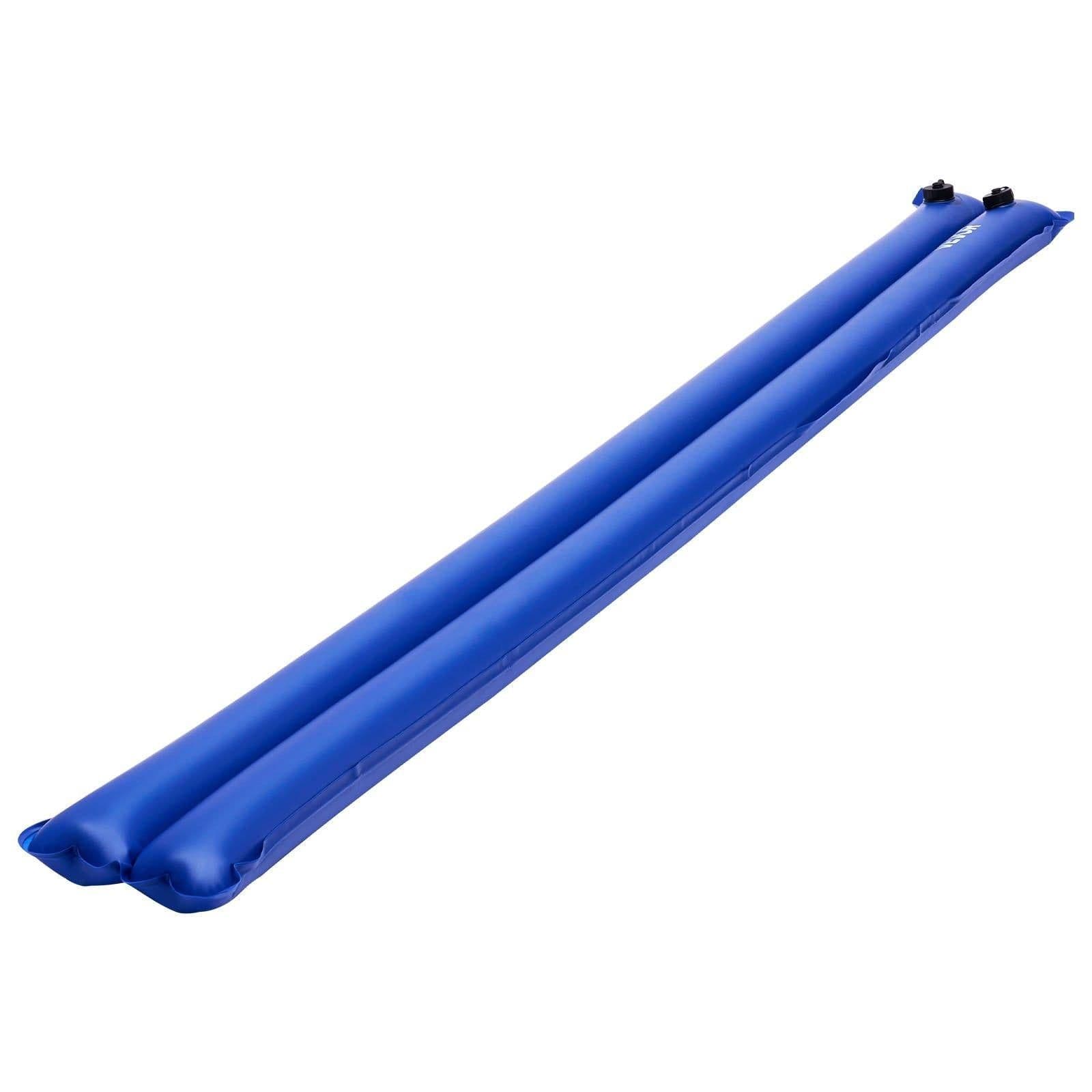 image-VEVOR Pool Cover Water Bags, 5 Packs 8 Ft, Double Chamber Pool Cover Water Tubes, 0.4mm Thick PVC Bags Weights with Leakproof Screw Cap, for Inground Swimming-Pool Covers Winter Closing, Blue