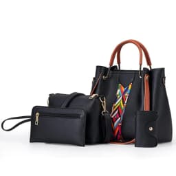 image-Four-Piece Fashion PU Handbag For Women