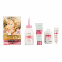 image-Permanent Dye Excellence L'Oreal Make Up Excellence Light Golden Blonde Nº 9.0-rubio muy claro Nº 8.0-rubio claro 192 ml