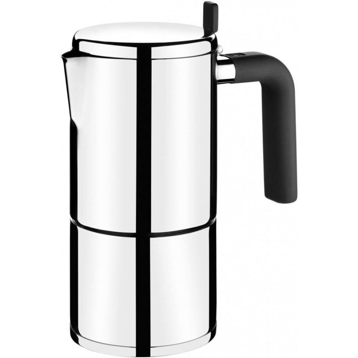 image-Italian Coffee Pot BRA BALI Steel 12-14 Cups 600 ml