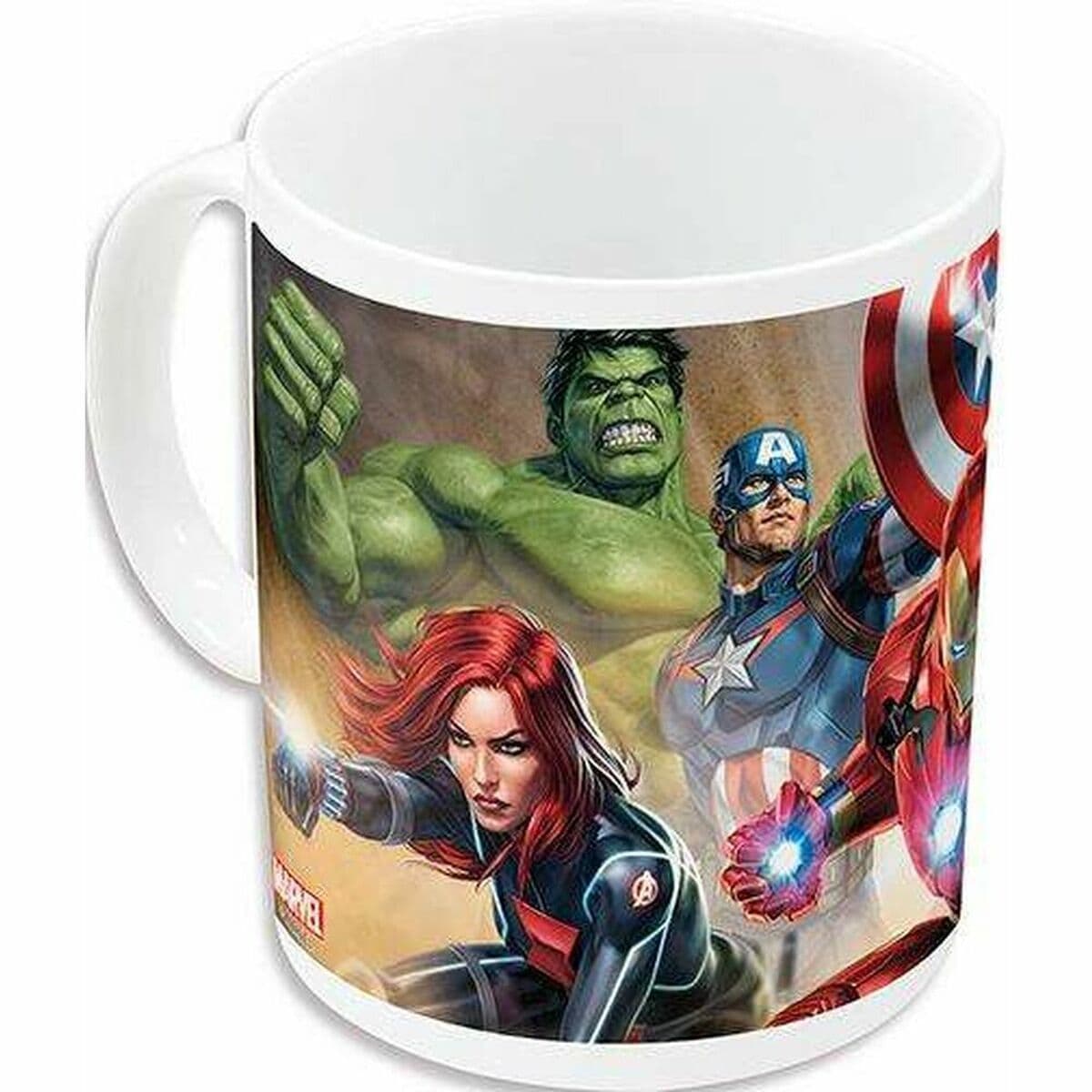 image-Mug The Avengers Infinity White Ceramic Red (350 ml)