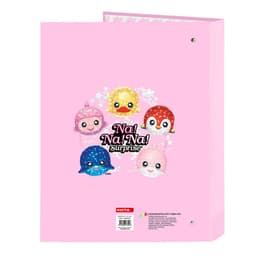 image-Ring binder Sparkle Na! Na! Na! Light Pink 26,5 x 33 x 4 cm