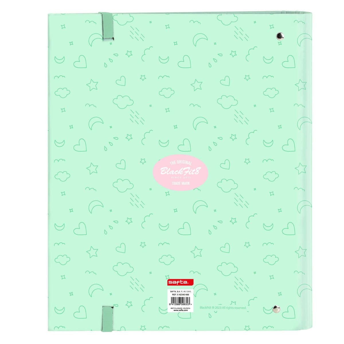 image-Ring binder BlackFit8 Moon Green 27 x 32 x 3.5 cm