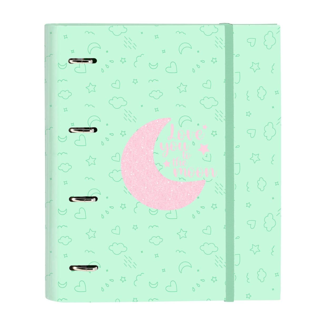 image-Ring binder BlackFit8 Moon Green 27 x 32 x 3.5 cm
