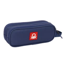 image-Double Carry-all Benetton Flag Navy Blue 21 x 8 x 6 cm