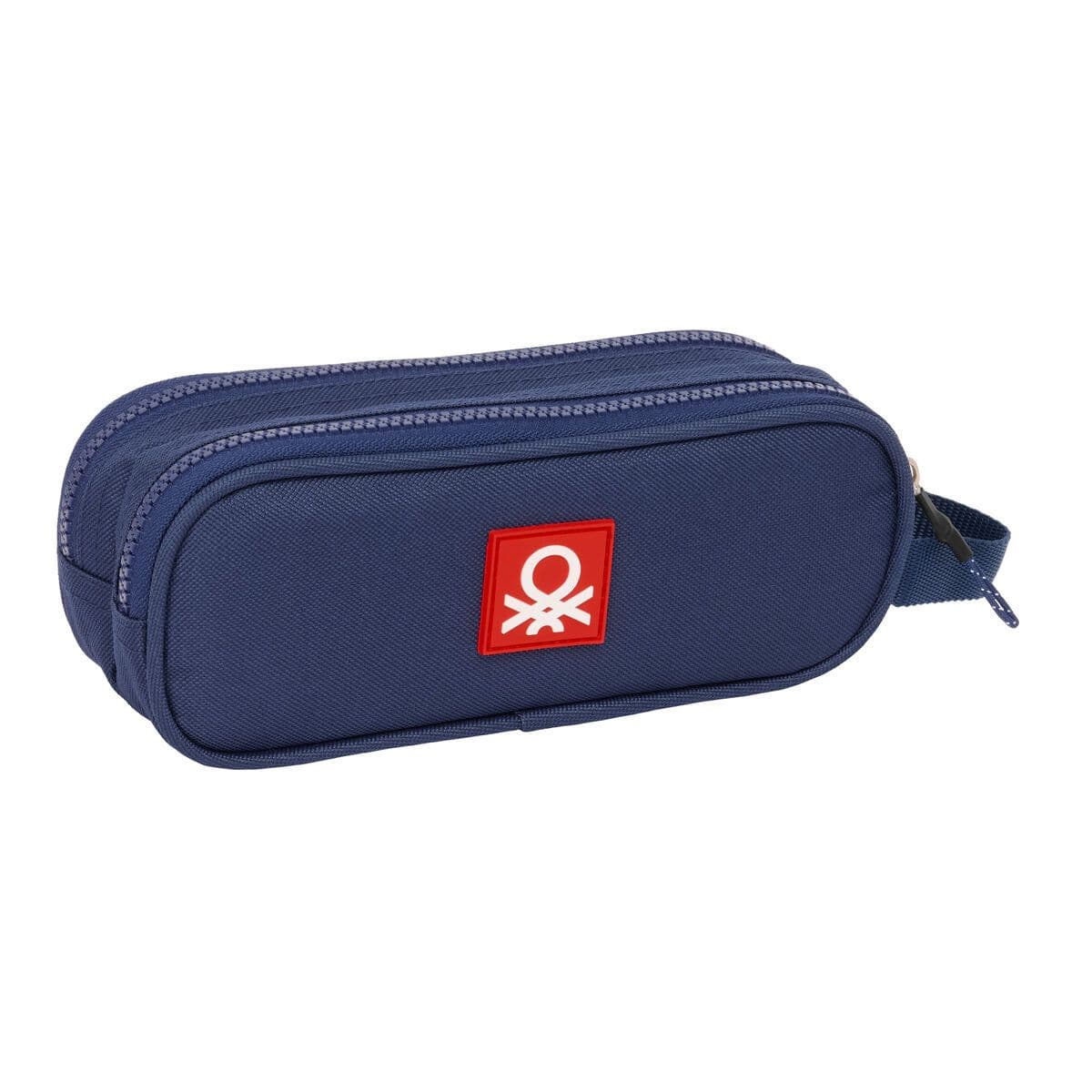 image-Double Carry-all Benetton Flag Navy Blue 21 x 8 x 6 cm