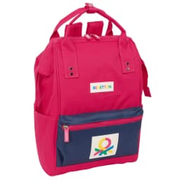 image-Casual Backpack Benetton benetton Cherry Navy Blue