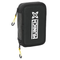 image-School Case with Accessories Munich Topo Black 12.5 x 19.5 x 4 cm 29 Pieces