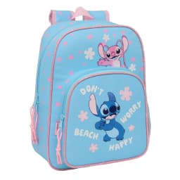 image-School Bag Lilo & Stitch Happy Sky blue 26 x 34 x 11 cm