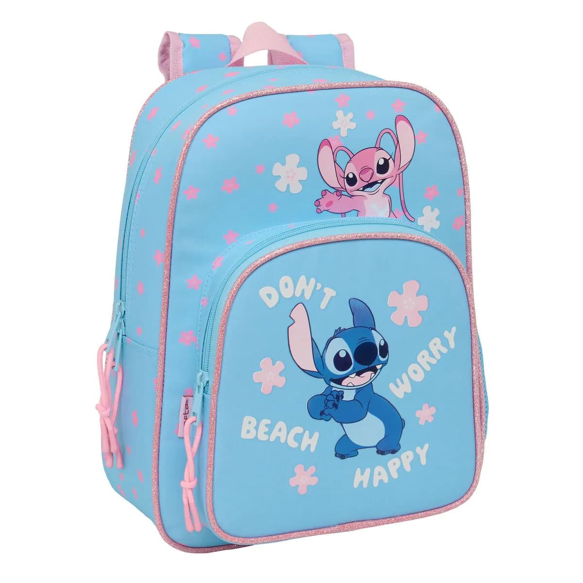 image-School Bag Lilo & Stitch Happy Sky blue 26 x 34 x 11 cm