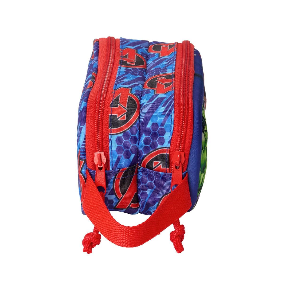 image-Double Carry-all The Avengers Red Dark blue 21 x 8 x 6 cm 3D