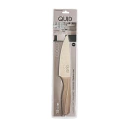 image-Chef's knife Quid Cocco Brown Metal 15 cm (Pack 12x)