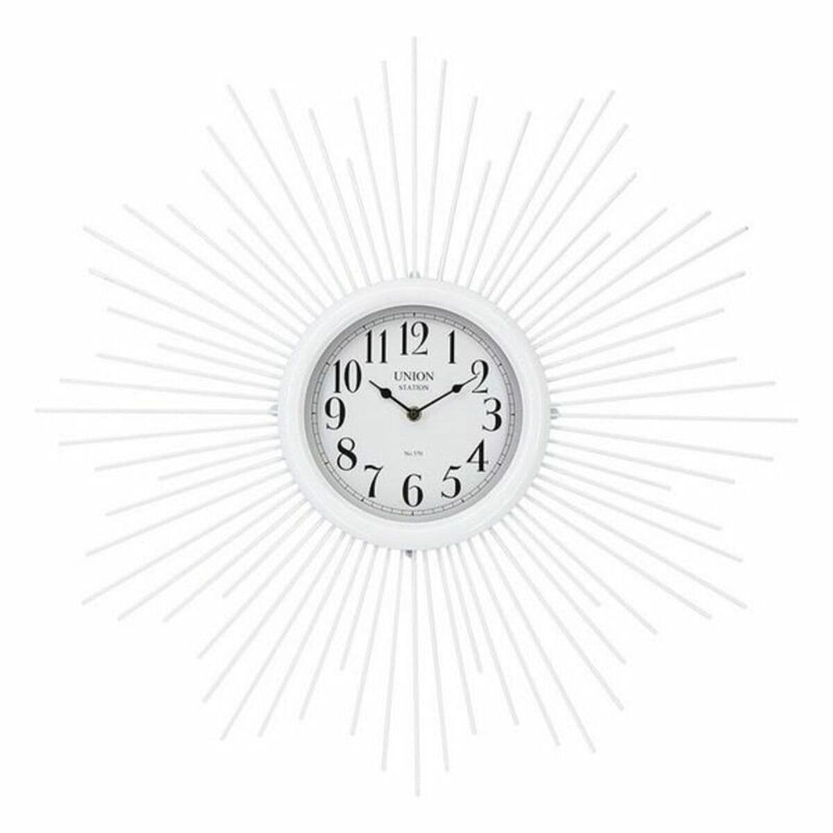 image-Wall Clock Versa VS-20460113 Metal MDF Wood 68 x 6,5 x 68 cm
