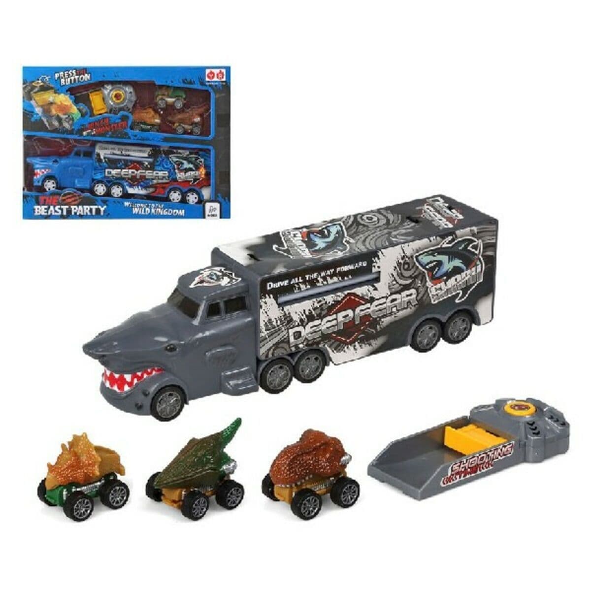 image-Vehicle Carrier Truck The Beast Party 35 x 26 cm (35 x 26 cm)