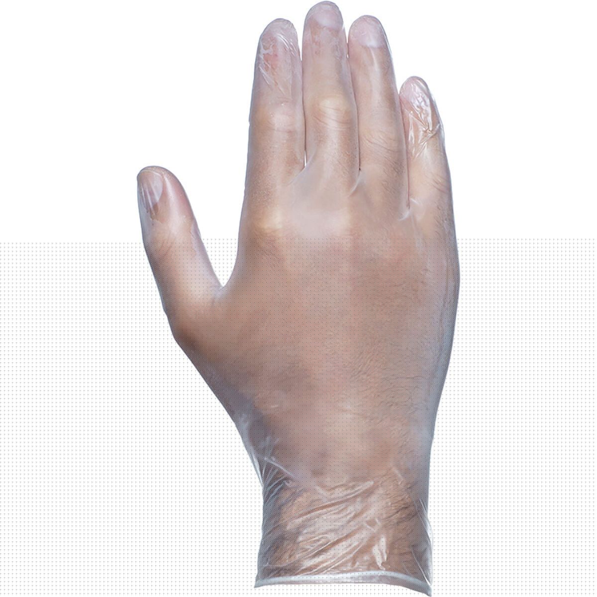 image-Disposable Vinyl Gloves JUBA 7 Box Powder-free (100 Units)