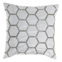 image-Cushion DKD Home Decor Velvet Geometric (45 x 45 cm)