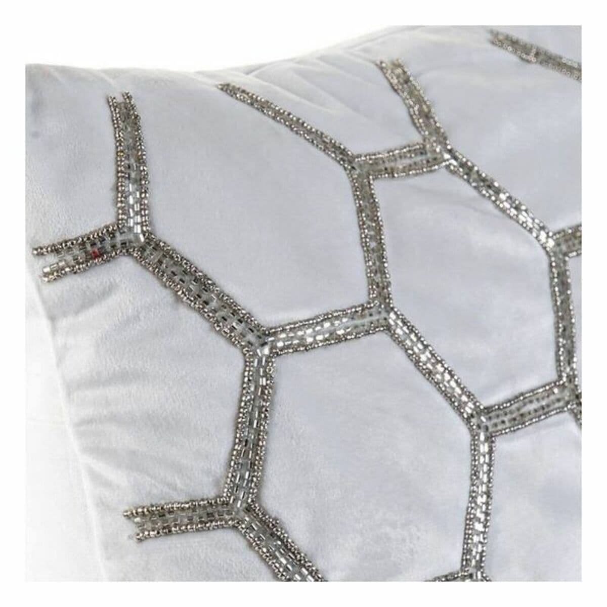 image-Cushion DKD Home Decor Velvet Geometric (45 x 45 cm)