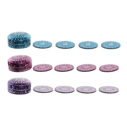 image-Coasters DKD Home Decor Aluminium MDF Wood (3 pcs)