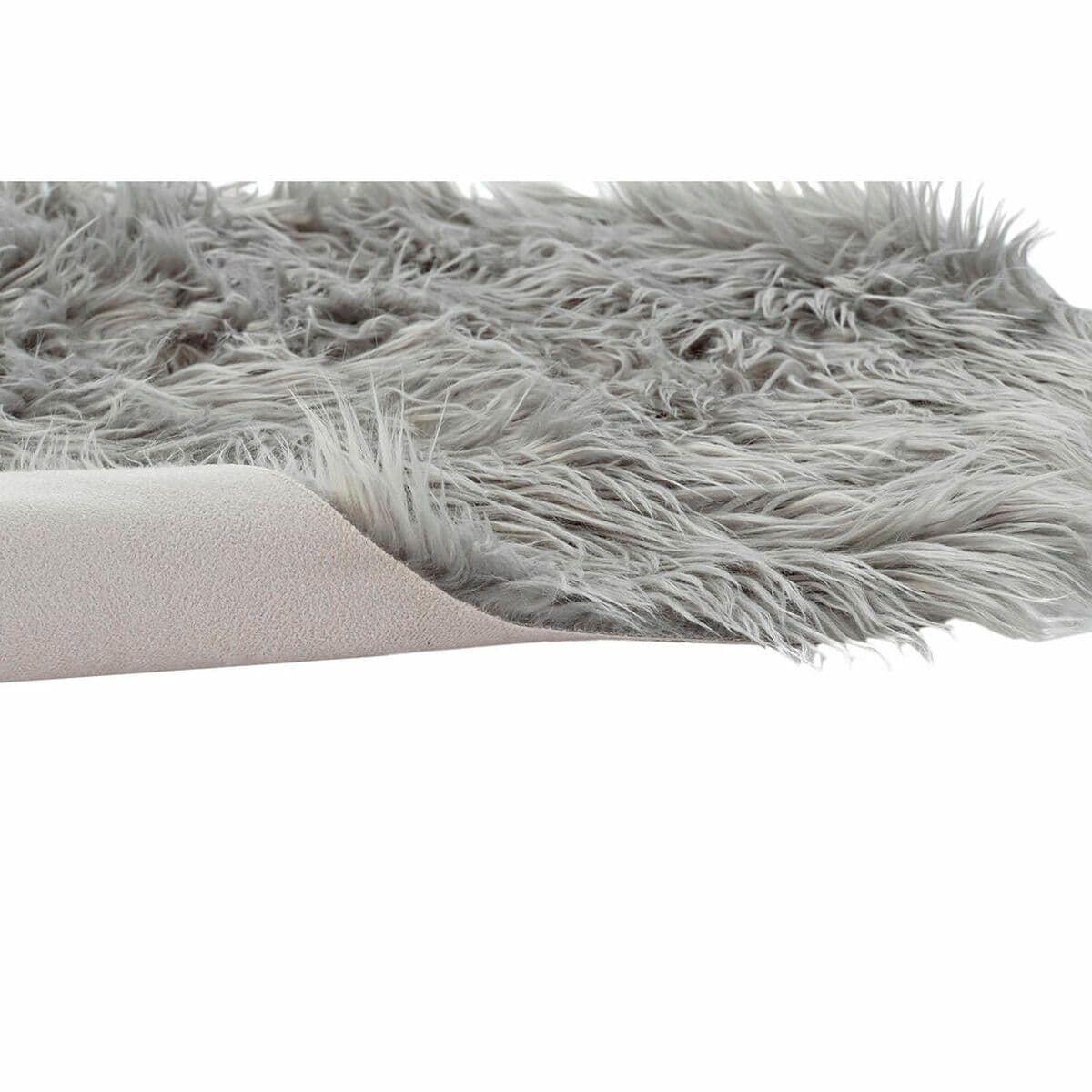 image-Carpet DKD Home Decor Grey With hair 60 x 90 x 2 cm