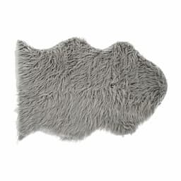 image-Carpet DKD Home Decor Grey With hair 60 x 90 x 2 cm