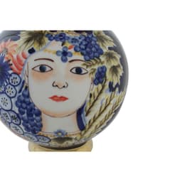 image-Vase DKD Home Decor Porcelain Black Shabby Chic (19 x 19 x 23 cm)