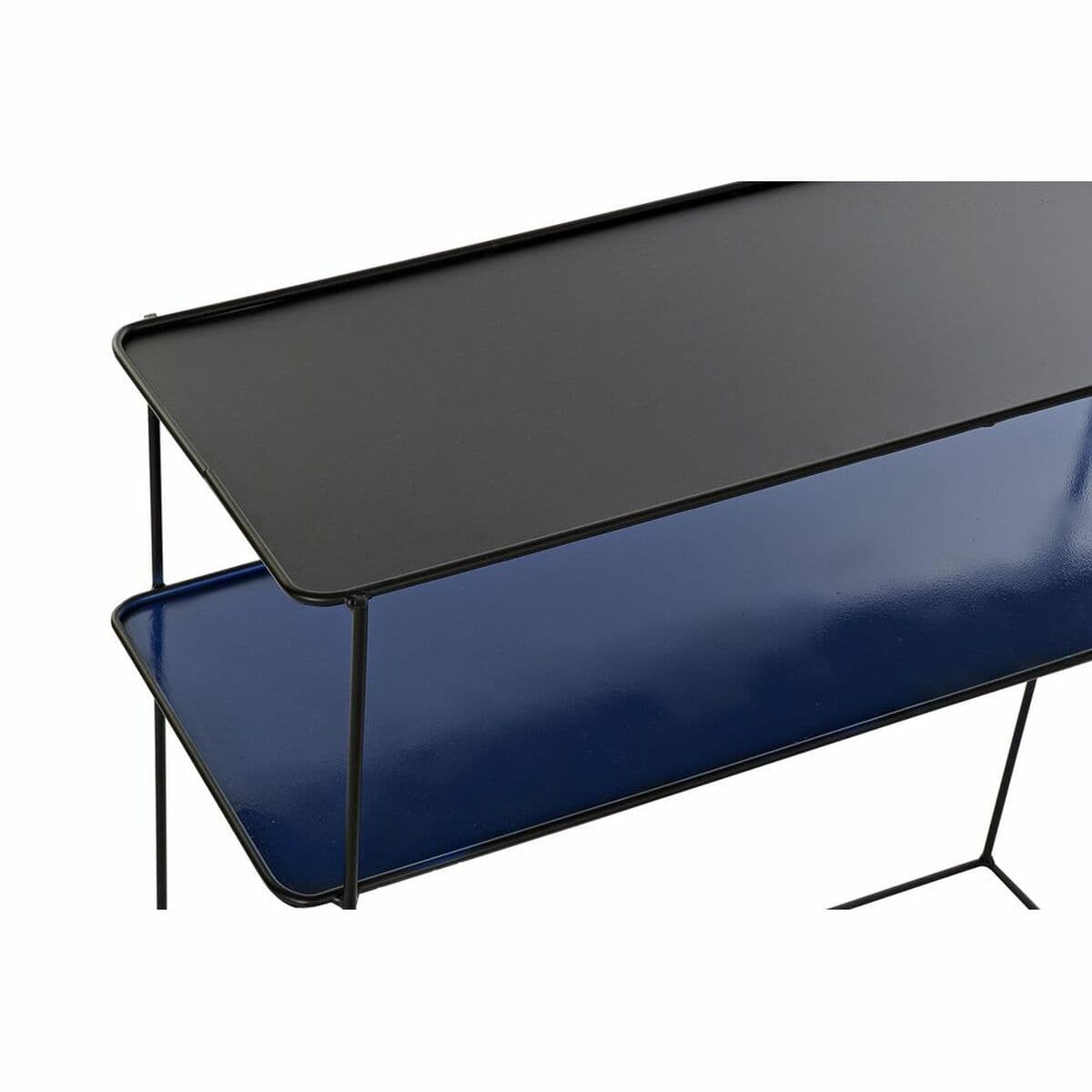 image-Set of furniture DKD Home Decor Blue Black 70 x 27 x 45 cm 40 x 27 x 45 cm 80 x 27 x 65 cm 80 x 27,5 x 65 cm