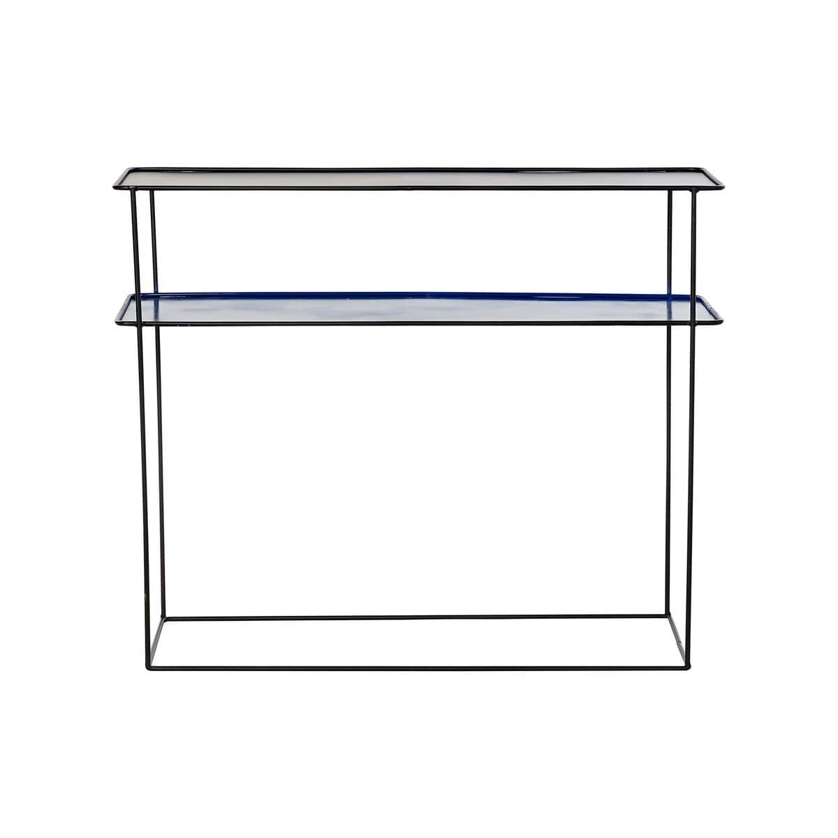 image-Set of furniture DKD Home Decor Blue Black 70 x 27 x 45 cm 40 x 27 x 45 cm 80 x 27 x 65 cm 80 x 27,5 x 65 cm